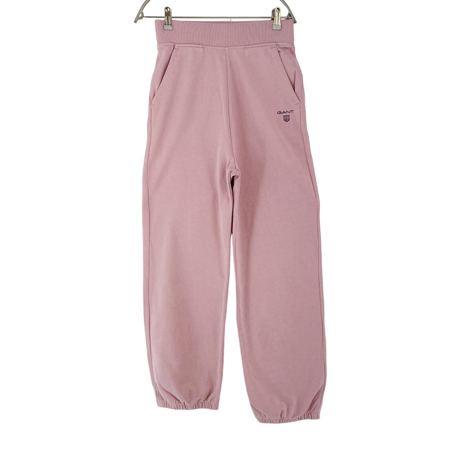 GANT Girls Pink Regular Fit Sweat Trousers Size 15 Years 170 cm.