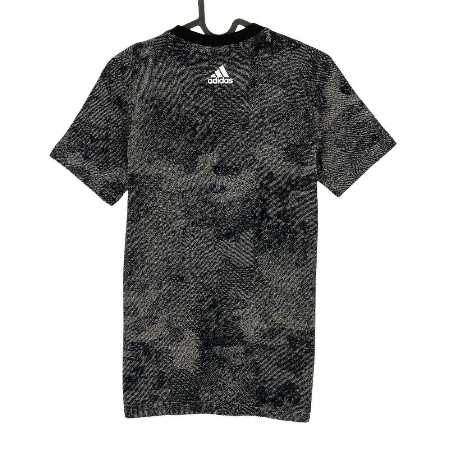 Adidas Youth Boys Gris Crew Neck T-shirt Taille 11-12 ans