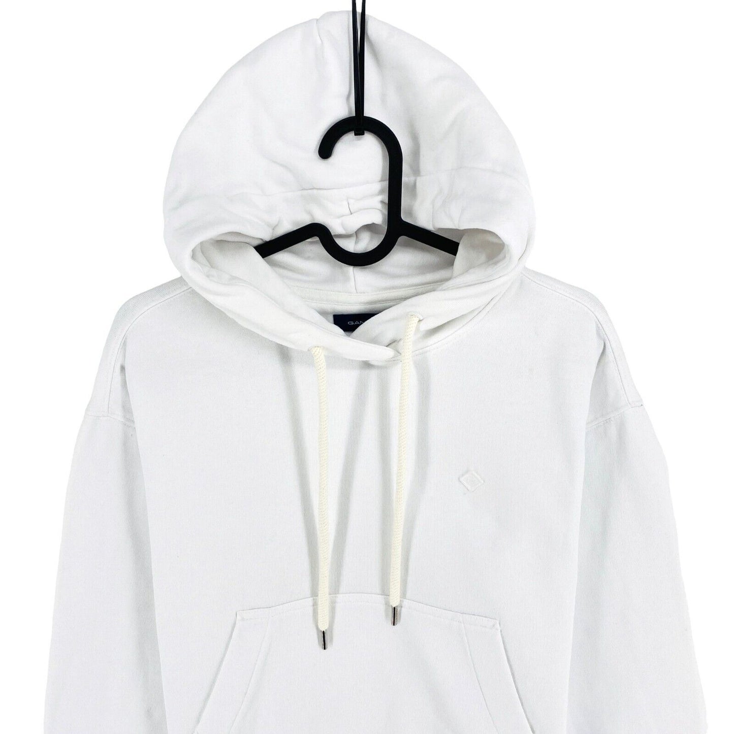 GANT Weiß Icon G Essential Hoodie Pullover Pullover Größe XS