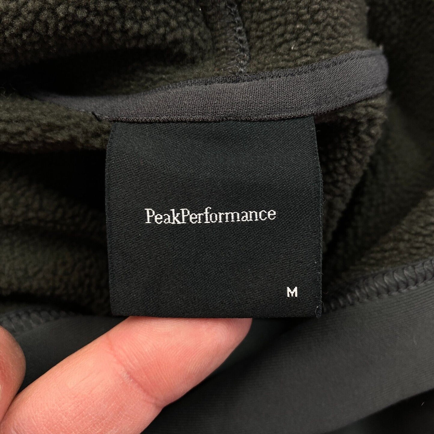 Peak Performance Grey Rider Hoodie Size M