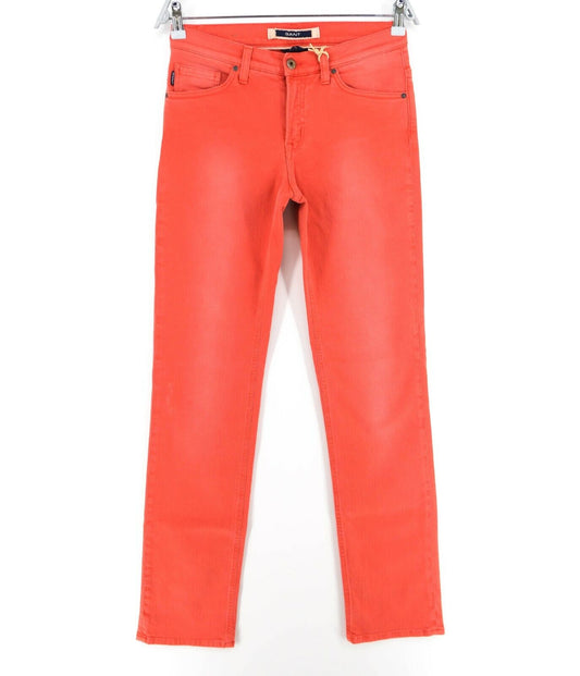 GANT Orange Dawn Colored Denim Jeans Size W27 L34