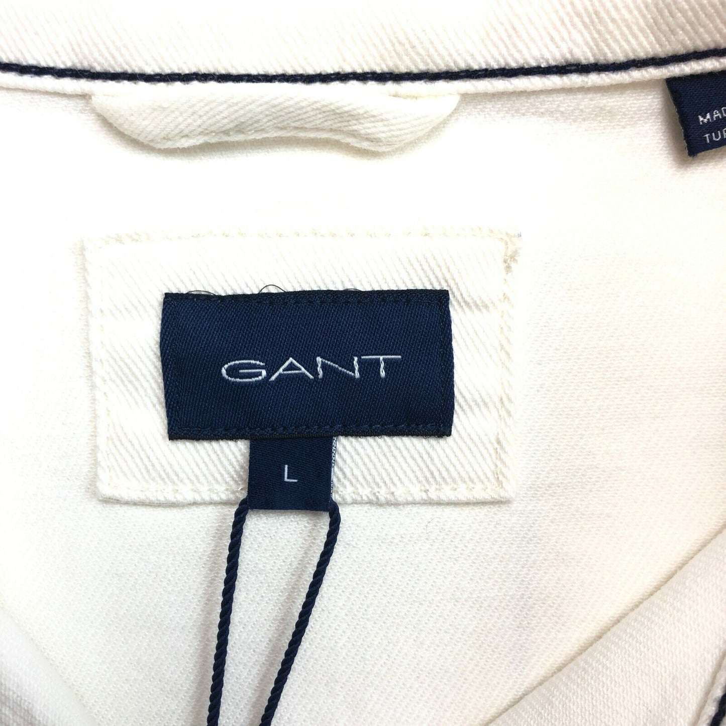 GANT White ECRU Jeans Denim Jacket  Size L