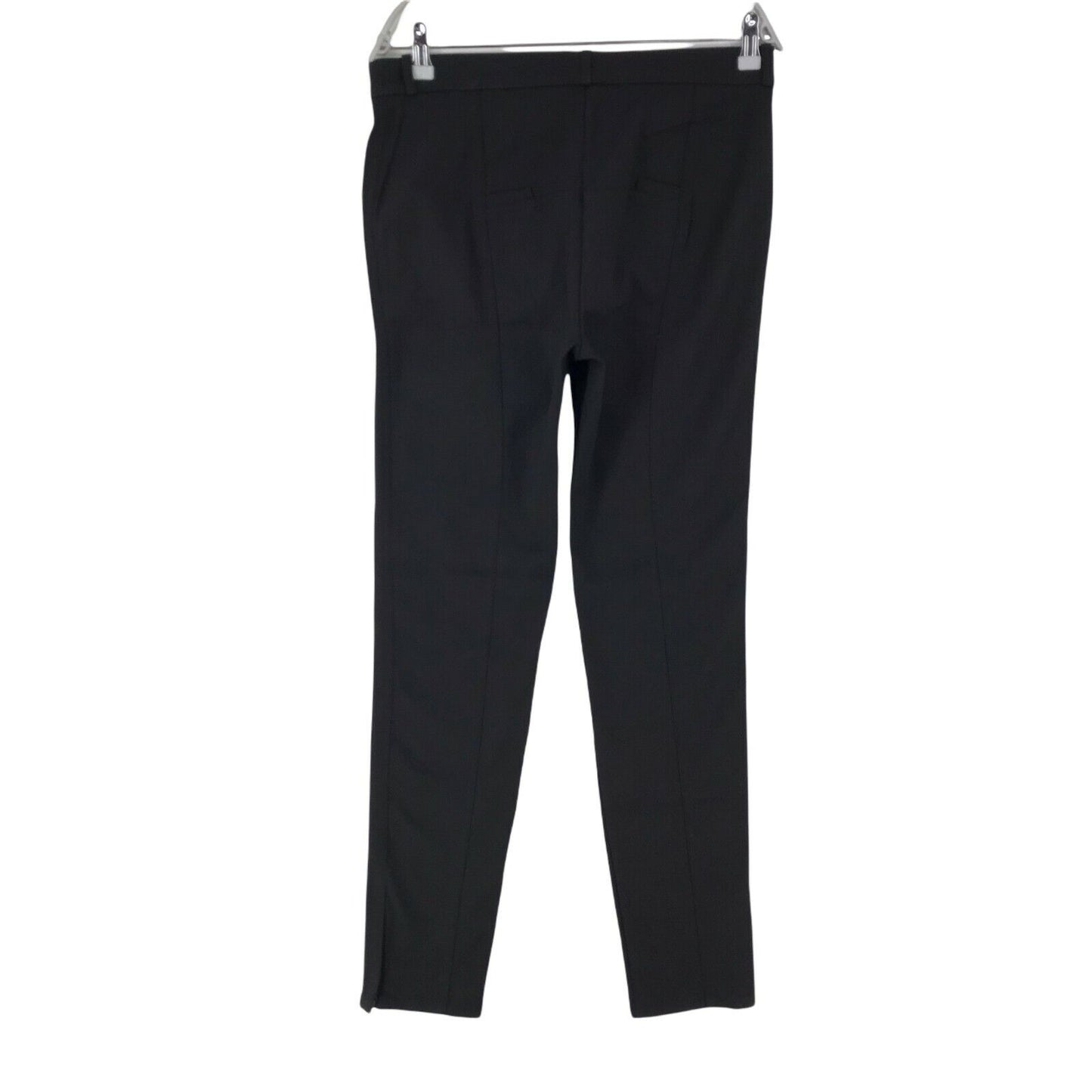 SITA MURT Women Black Regular Tapered Fit Trousers Size 44 W31