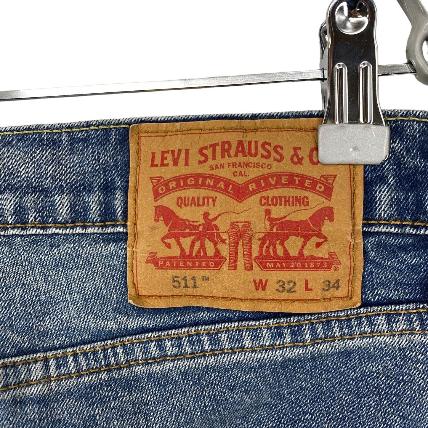 Levi's 511 Jean slim extensible bleu W32 L34