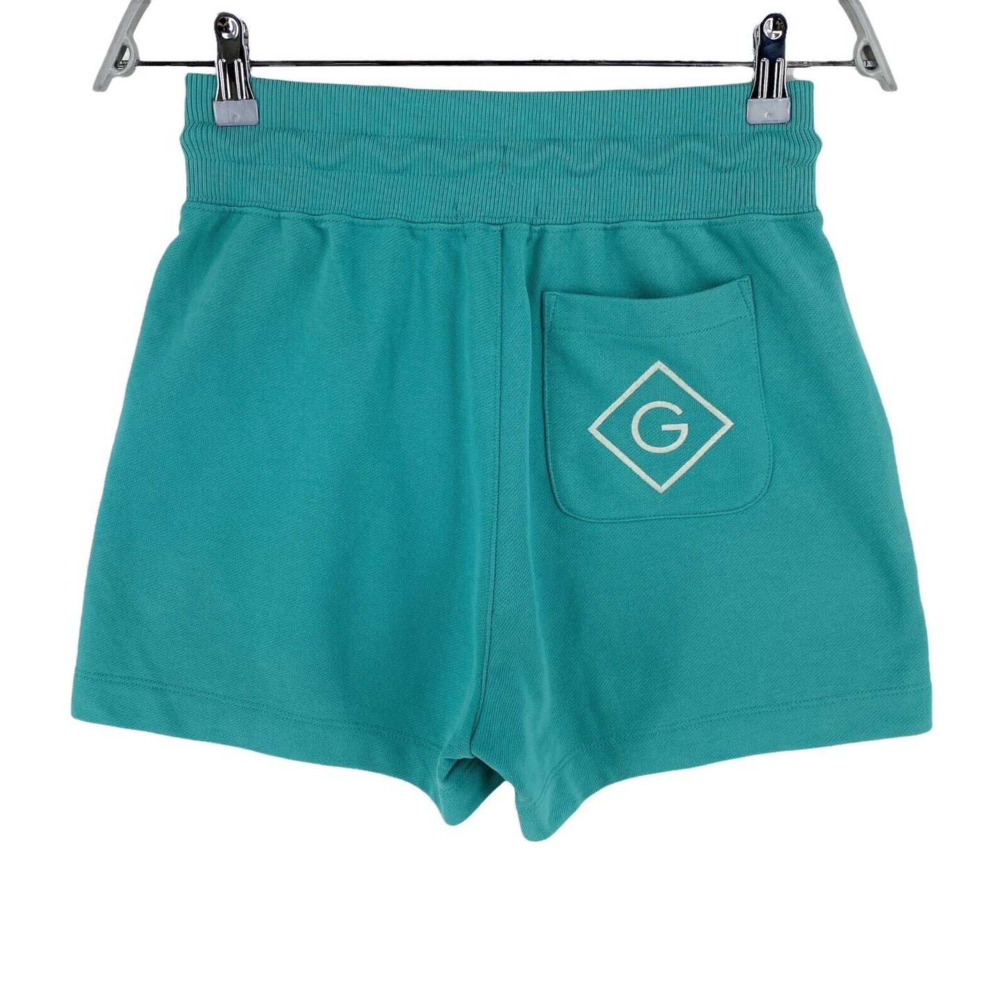 GANT Green Pure Prep Lock Up Sweat Shorts Size XS