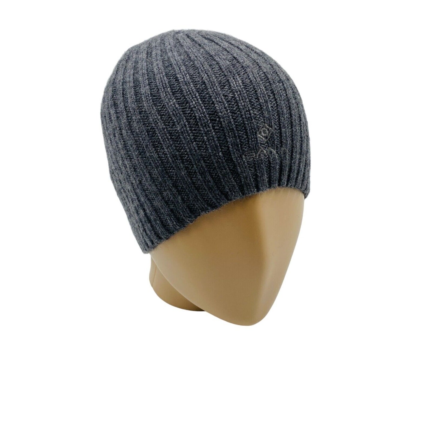 GANT Grey Wool Blend Beret Hat