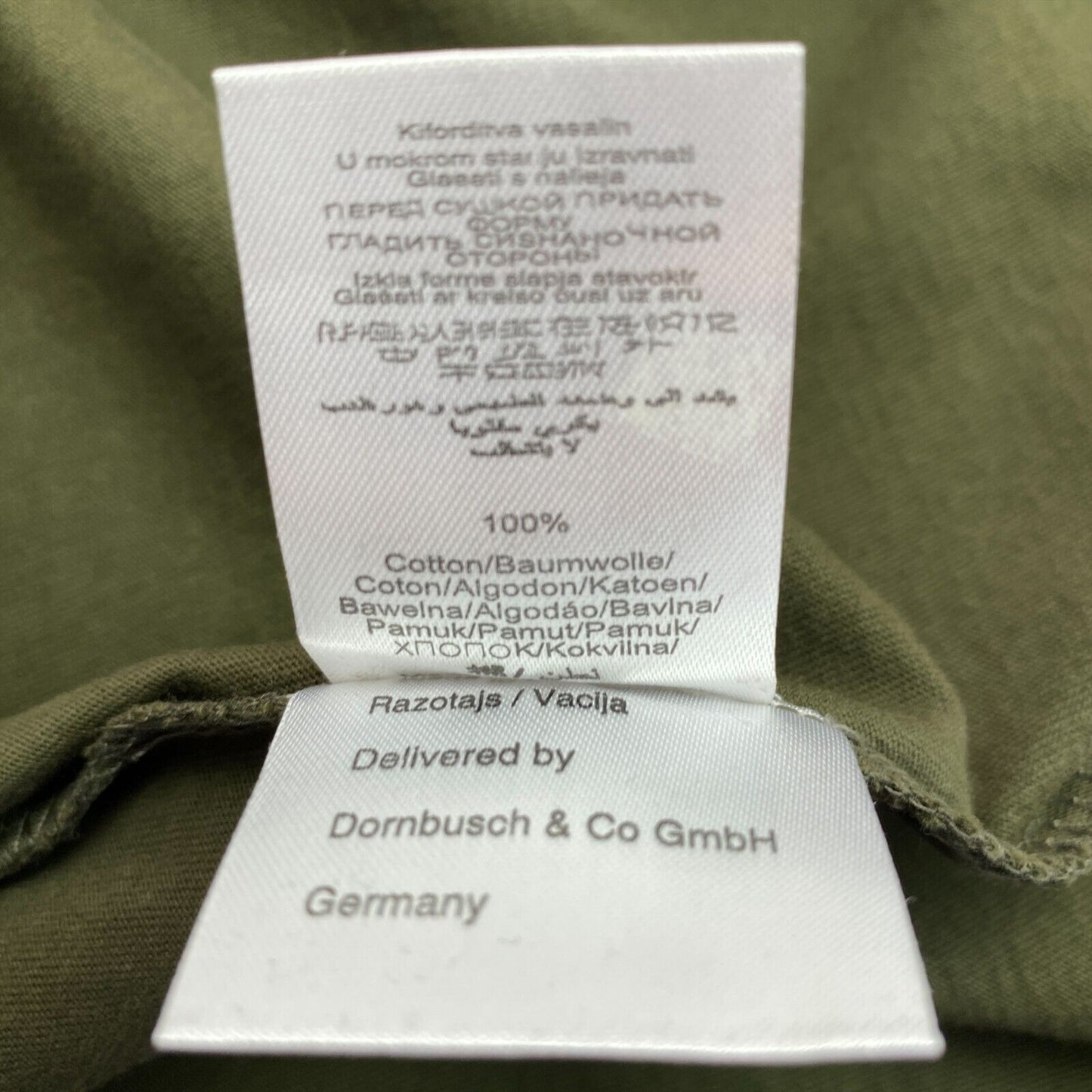 Camel Active T-Shirt mit Rundhalsausschnitt, Dunkelgrün, Größe S