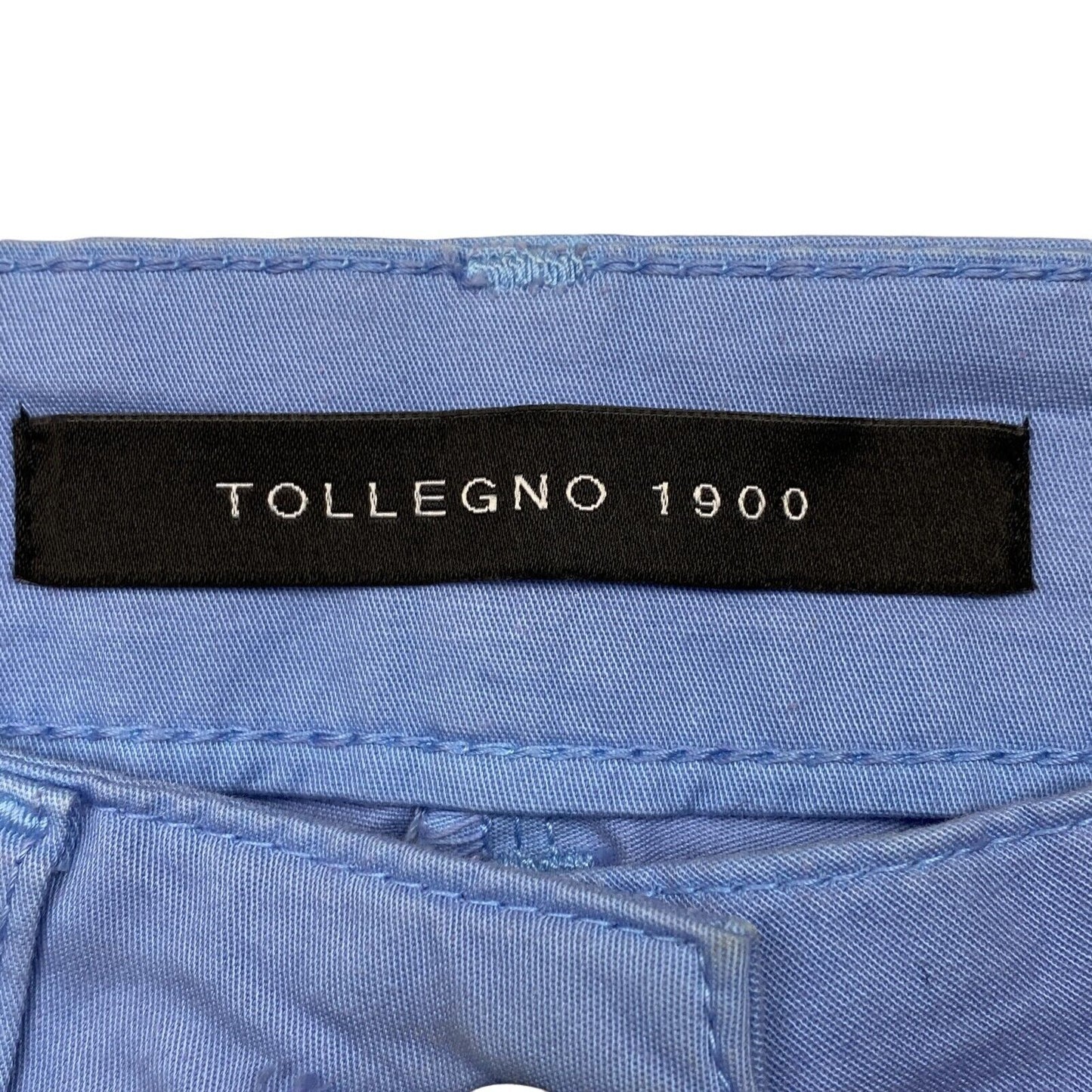 TOLLEGNO 1900 Light Blue Bermuda Shorts Size W26