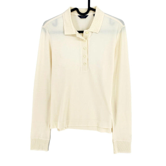 GANT Polo en jersey piqué à col détail beige Taille XS