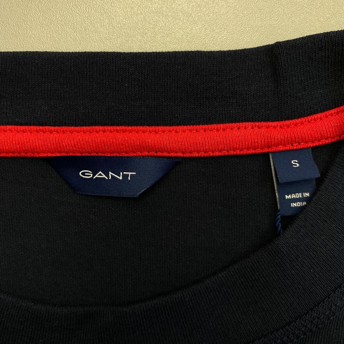 GANT Navy Blue Retro Logo Short Sleeves T Shirt Dress Size S