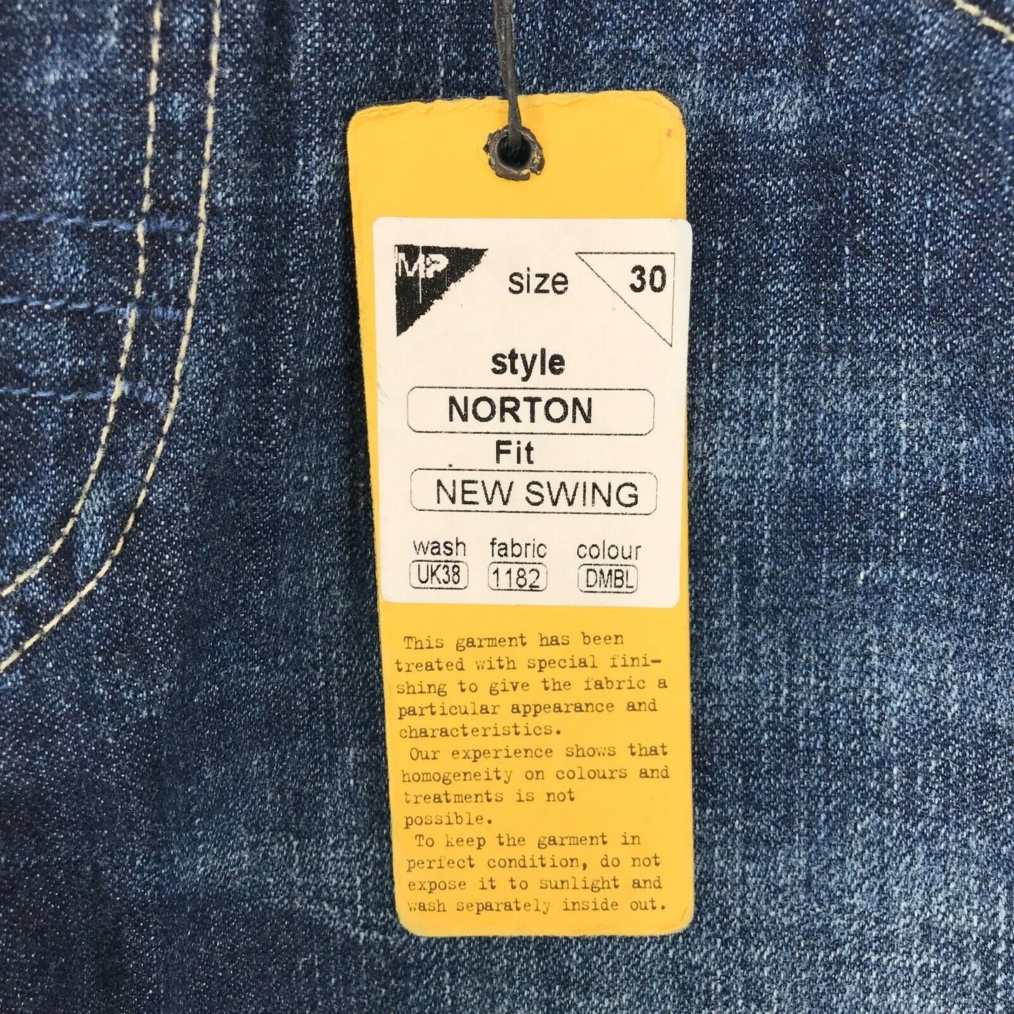 Meltin' Pot NORTON Women Blue Regular Bootcut Fit Jeans W30