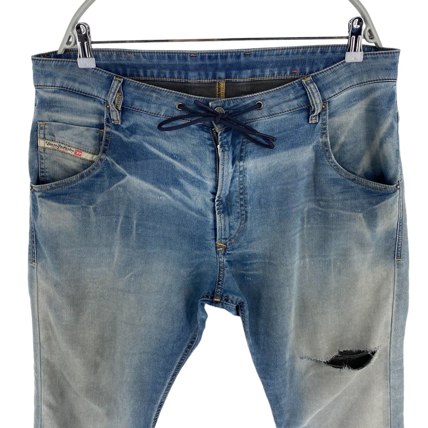 DIESEL Blue Tapered Jeans W34 L30