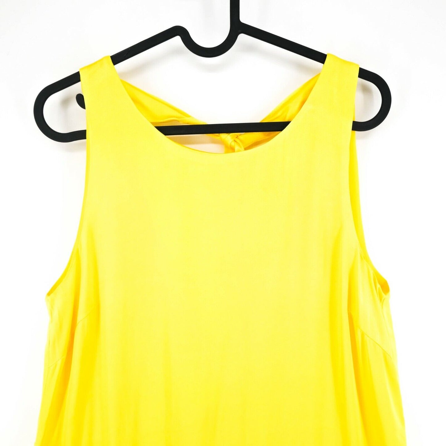 MINIMUM Yellow Crew Neck Dress Size 34 36