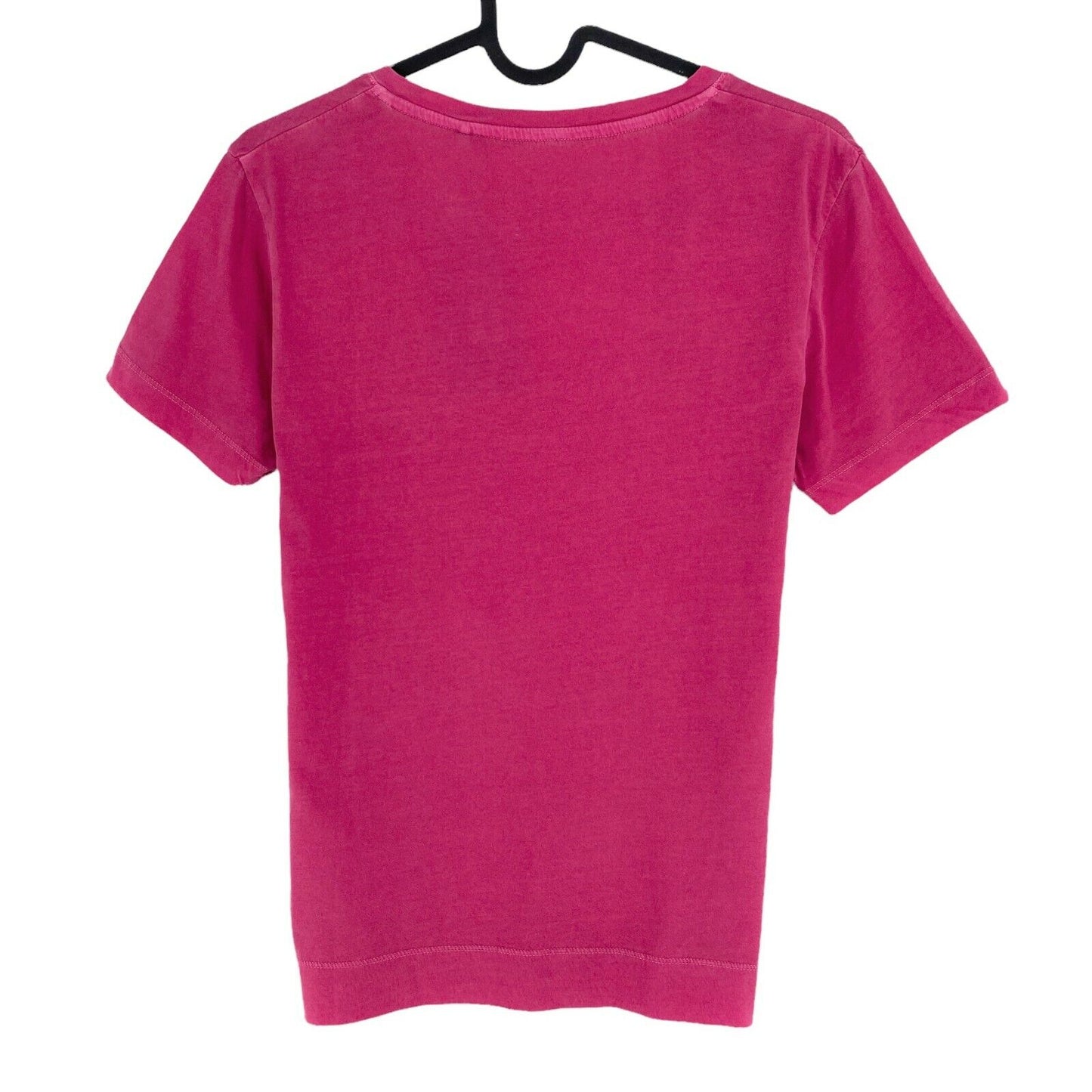 GANT Dark Pink Sun Faded V Neck T-Shirt Top Size XS