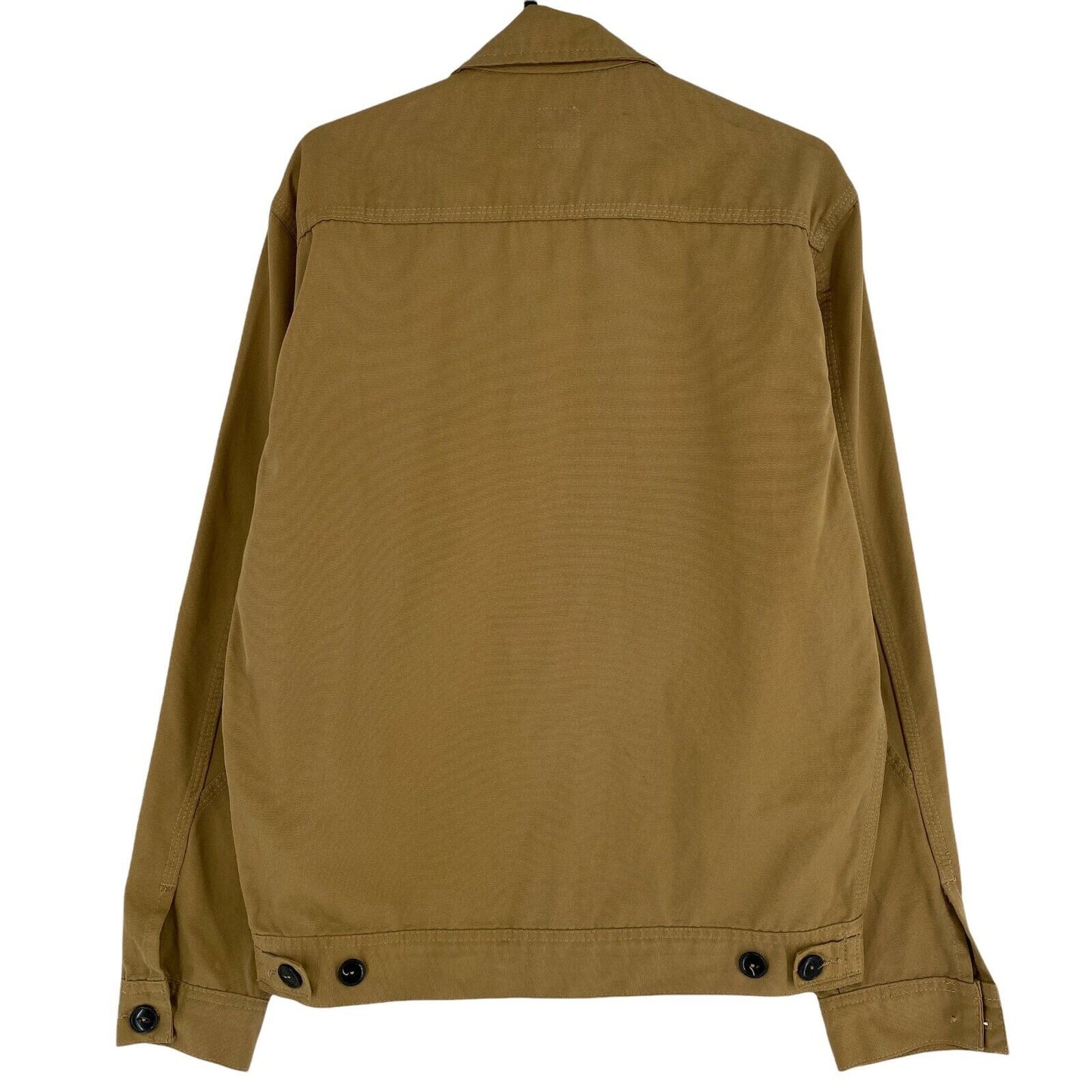 Lee Light Brown 100% Cotton Zip Jacket Size M