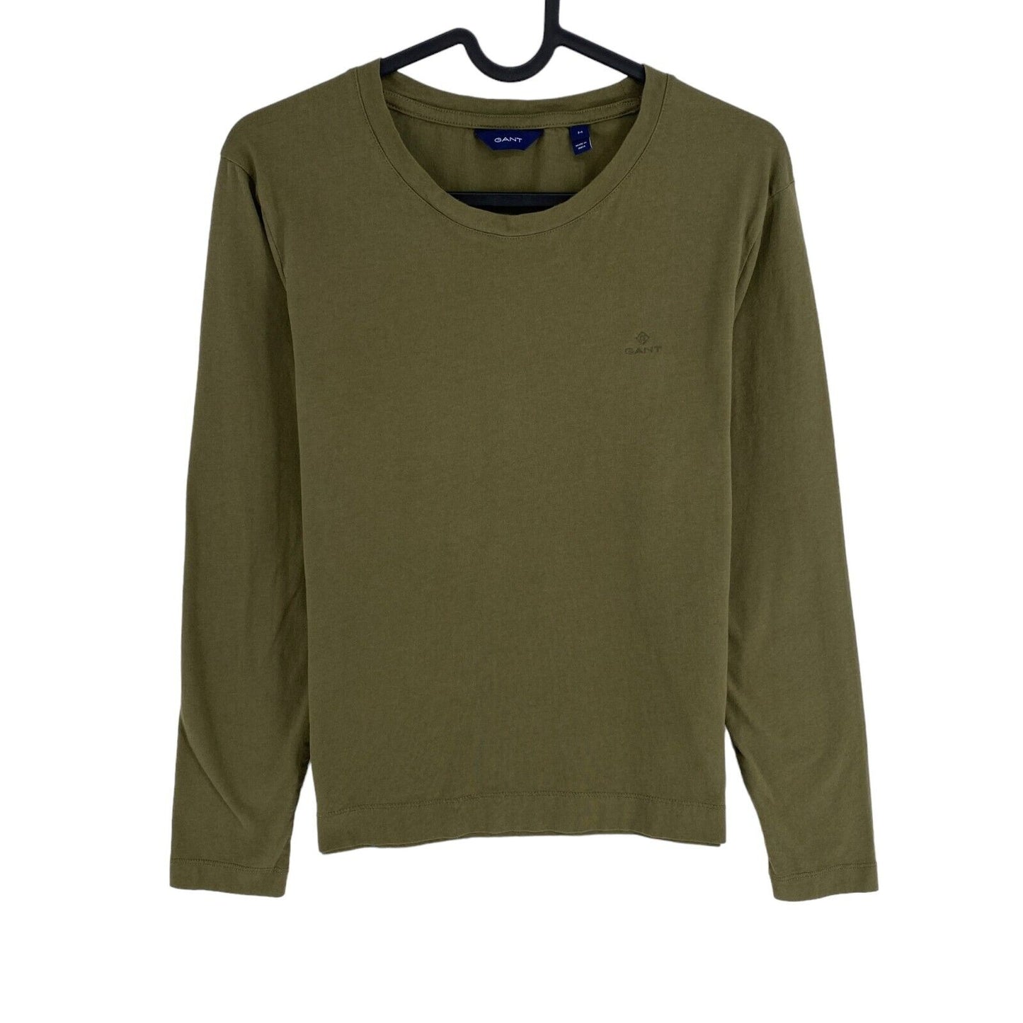 GANT Green Original Crew Neck Manches Longues T-shirt Taille M