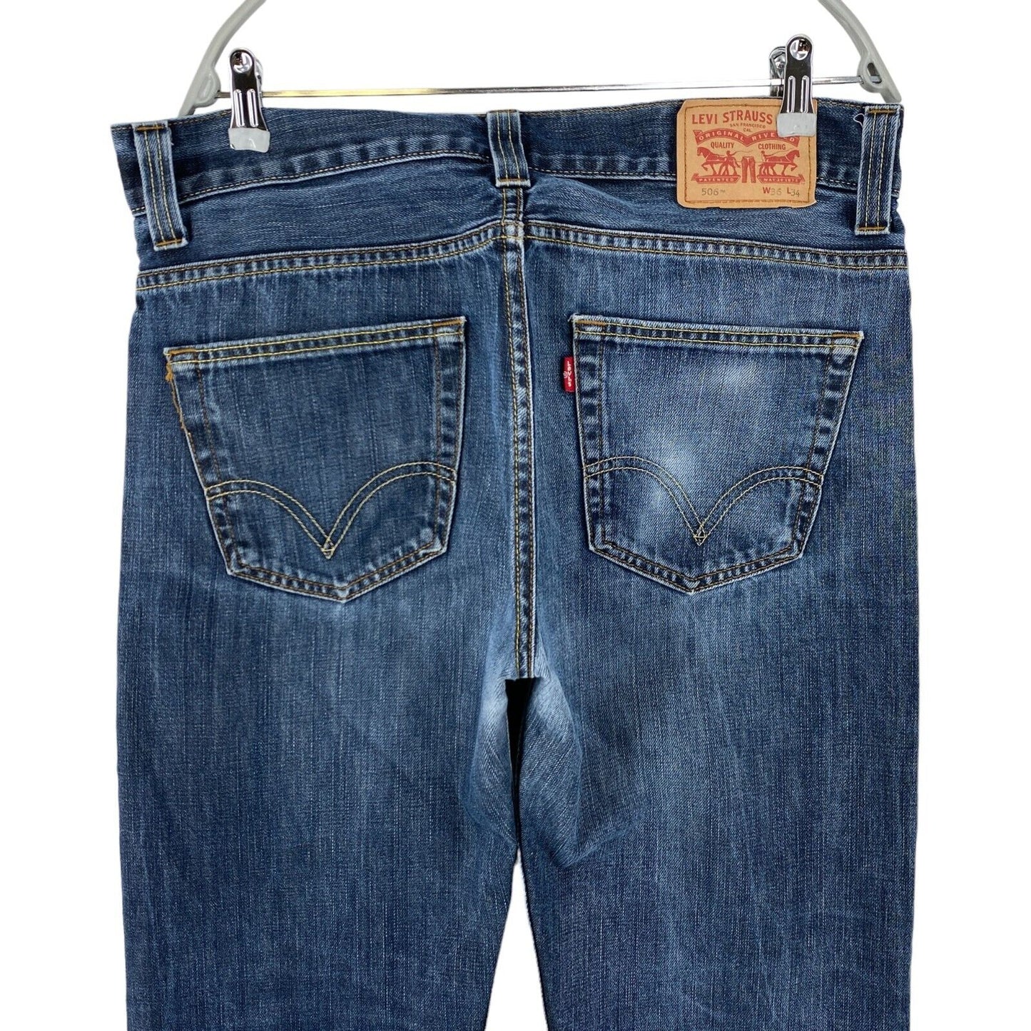 Levi's 506 Jean coupe droite régulière bleu W36 L34