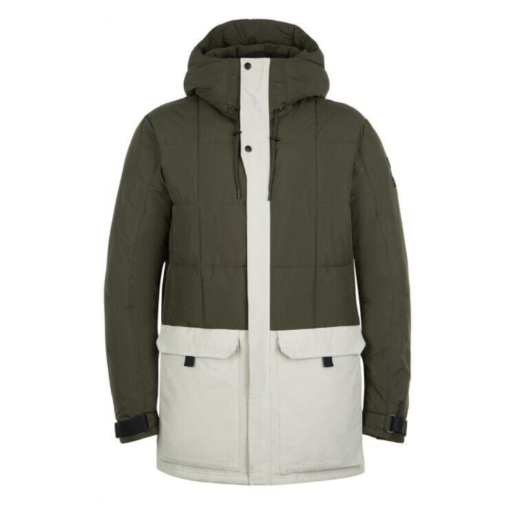 Prix ​​conseillé 249 € O'NEILL XPLR Parka Vert Beige Veste de ski imperméable Taille M