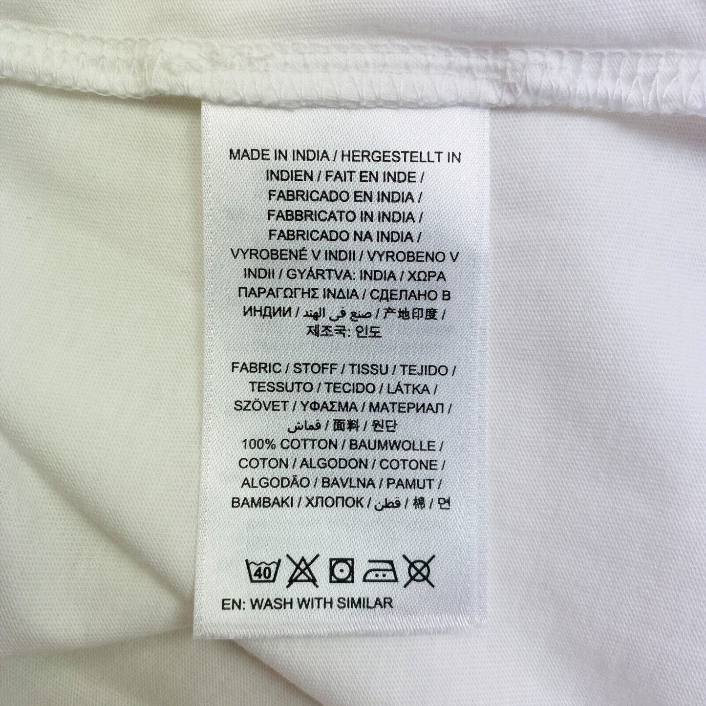 GANT T-Shirt mit Rundhalsausschnitt, Lock Up, Weiß, Größe XL