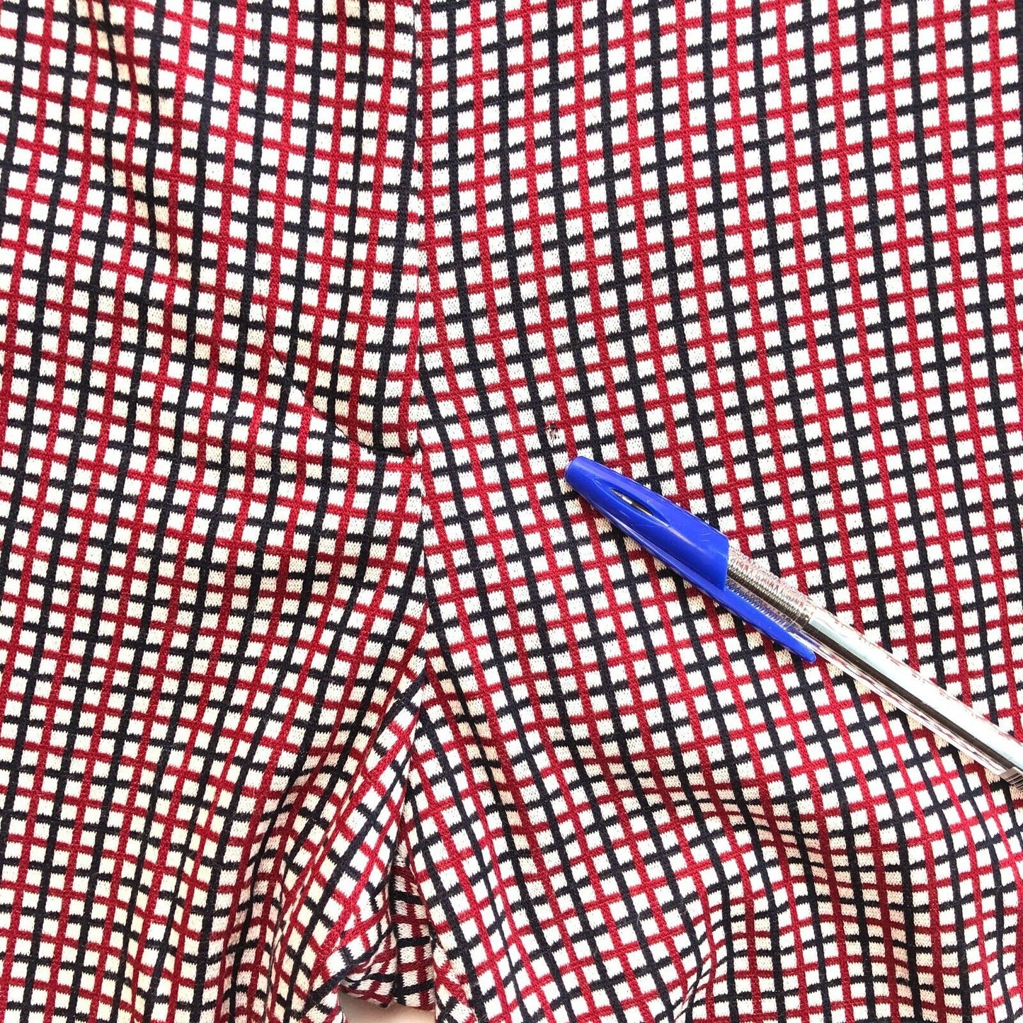 GANT Rote Preppy Check Zigarettenhose Hose Größe EU 38 UK 10 US 8