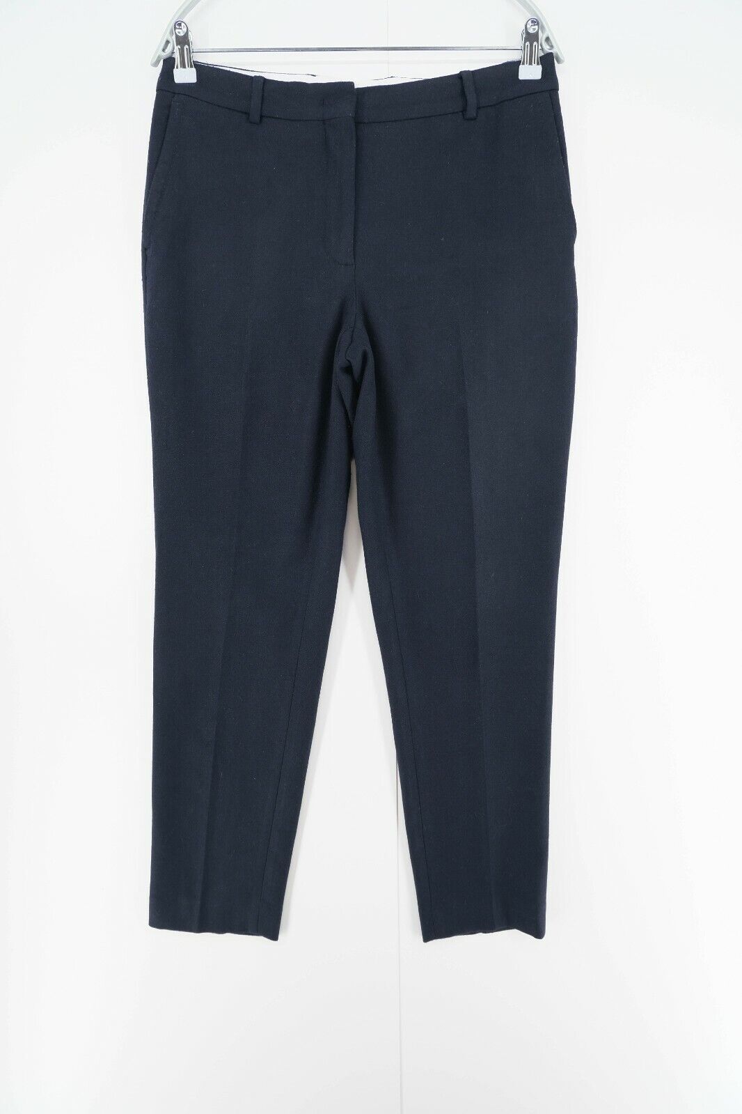 GANT Blue Wool Blend Pants Trousers Size EUR 40 UK 14 US 10