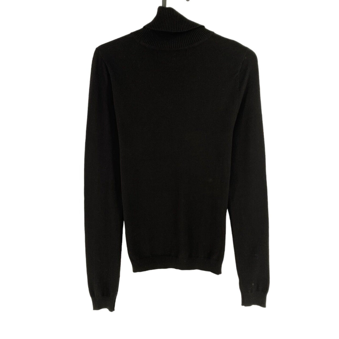 VERO MODA Womens Black Roll Neck Sweater Jumper Size S