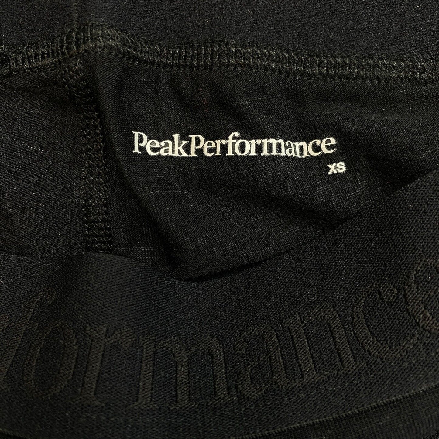 Peak Performance W Magic Long John Strumpfhose, Schwarz, Größe XS