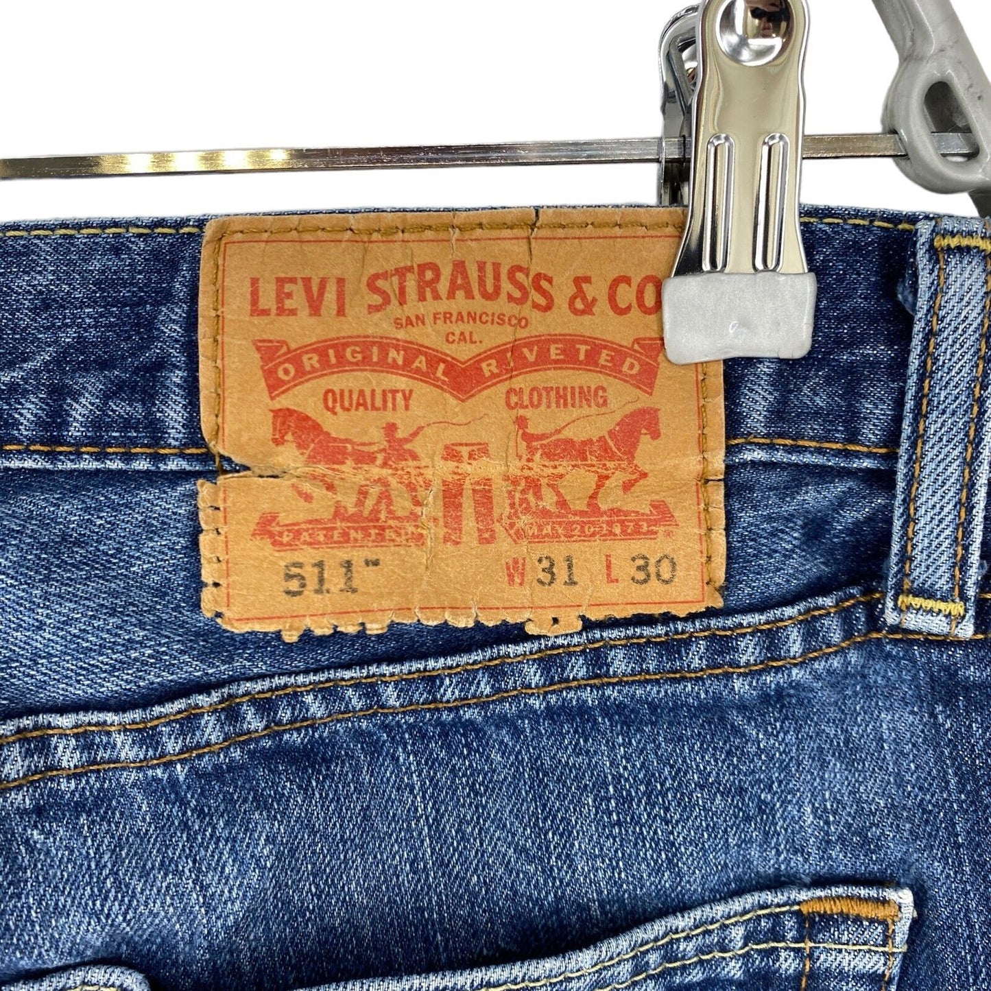 Levi's 511 Blue Slim Fit Jeans W31 L30