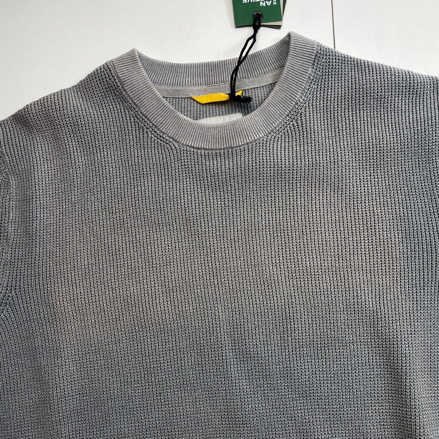 Camel Active Men Grey Crew Neck Sweater Jumper Size M