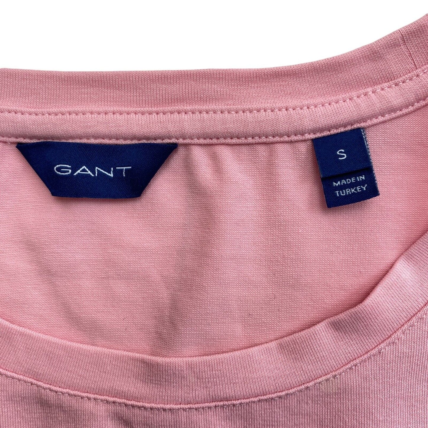 GANT Pink Crew Neck T Shirt Size S