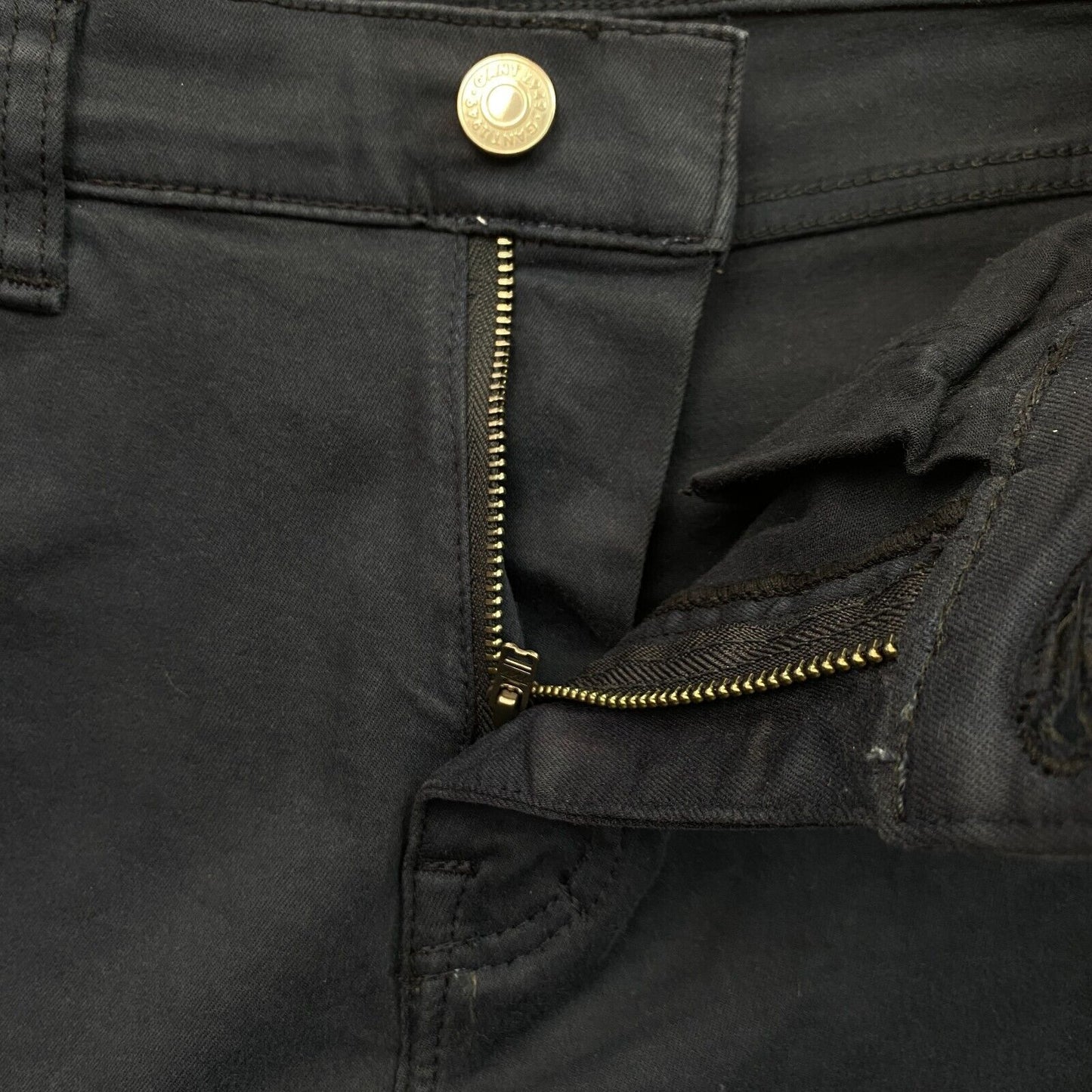 GANT – Schwarze Skinny-Jeans „Nella Travel Color“ in Größe XS