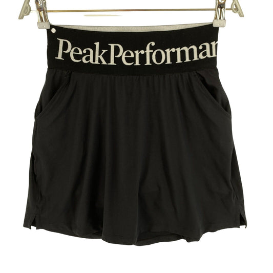 Peak Performance Black Turf Skort Skirt Size S