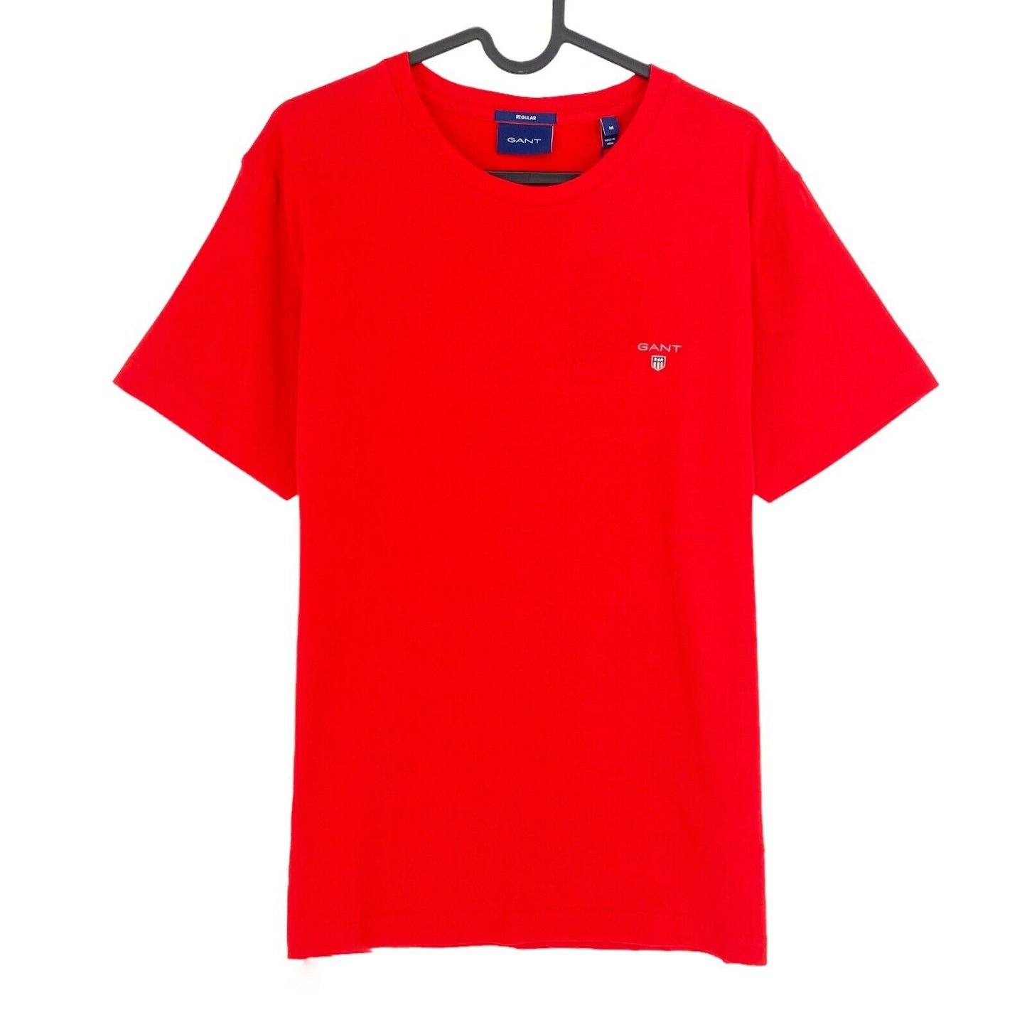 GANT Red Original Regular Crew Neck T Shirt Size M