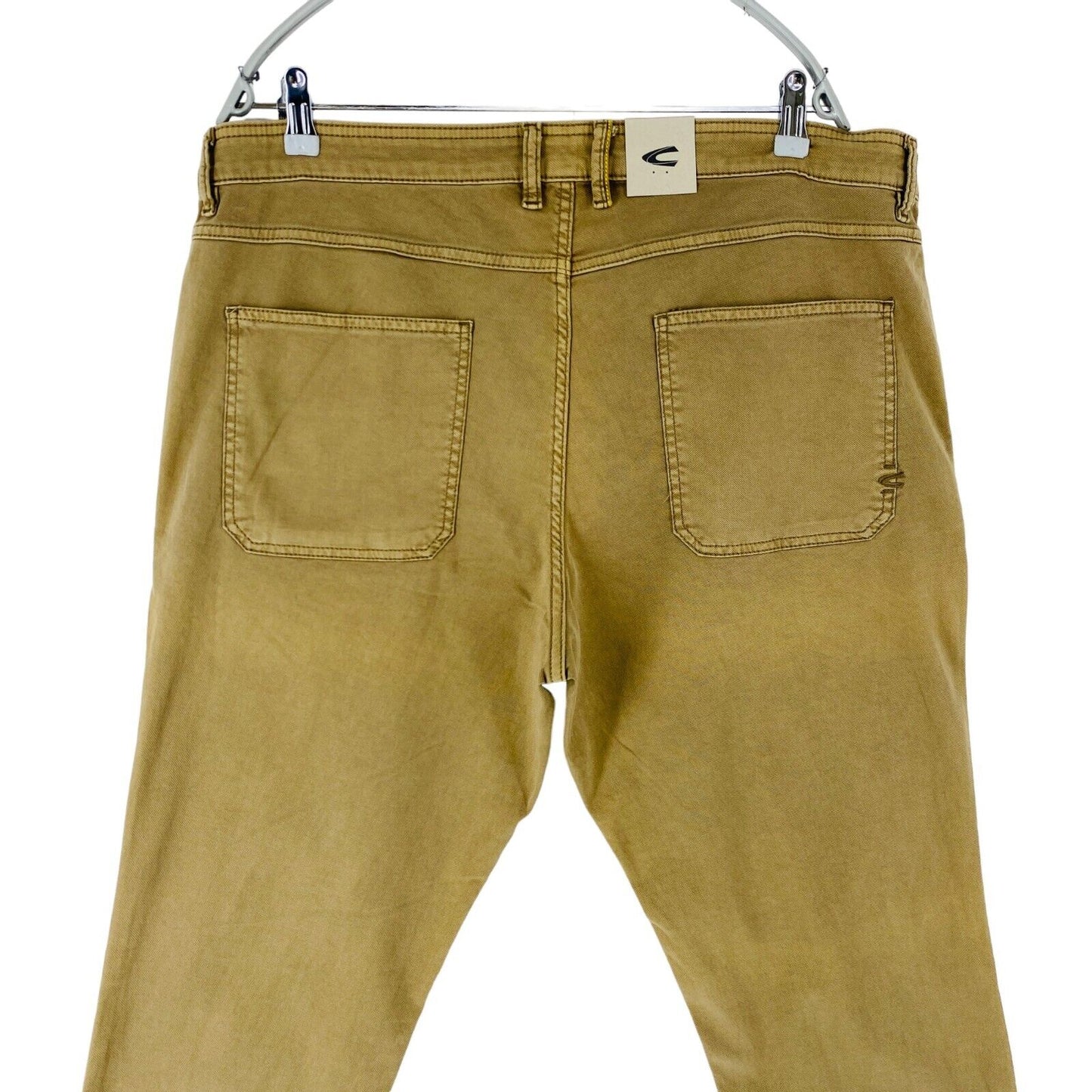 Camel Active Mens Light Brown Slim Fit Chino Trousers W40 L32