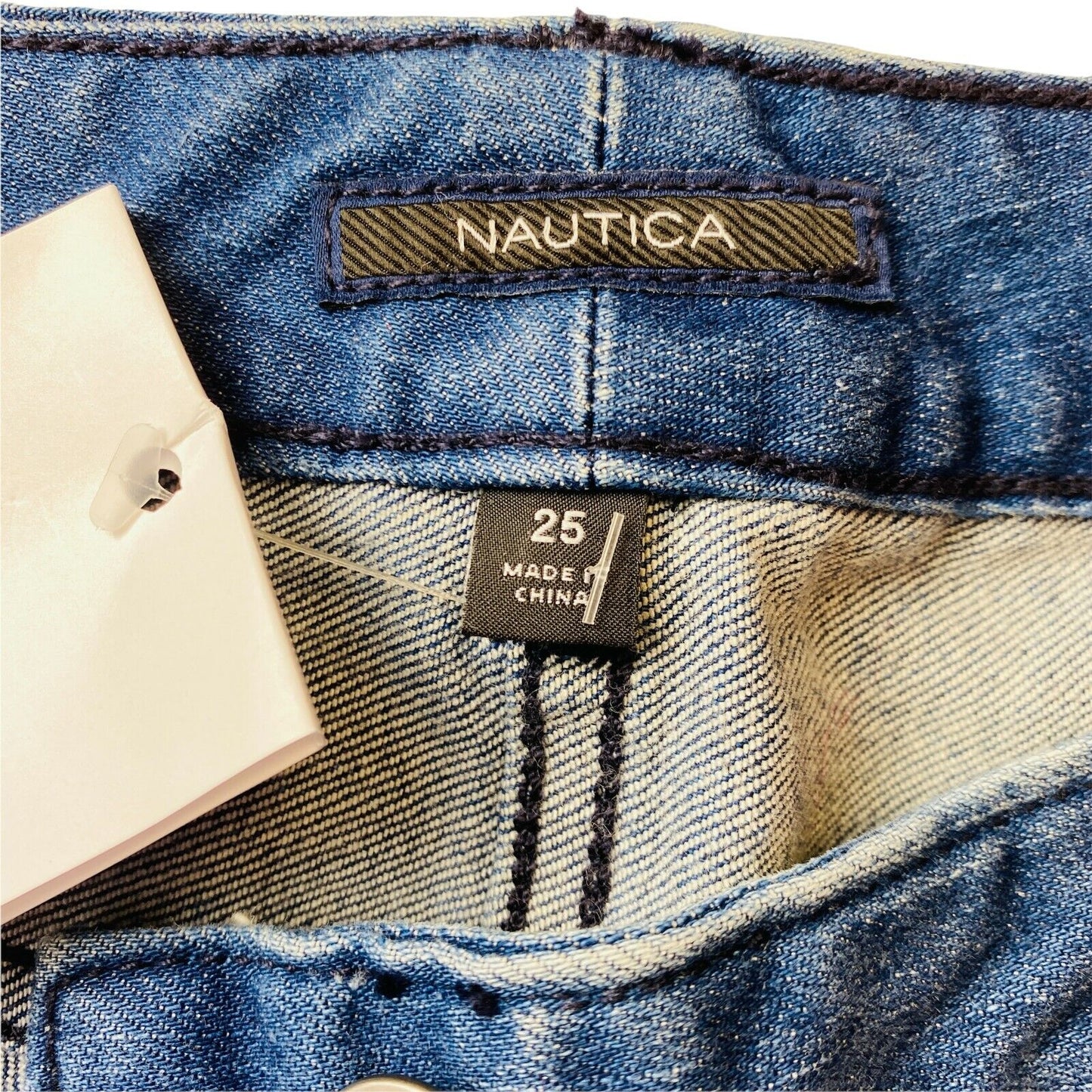 NAUTICA Women Blue Stretch Skinny Fit Jeans Size W25