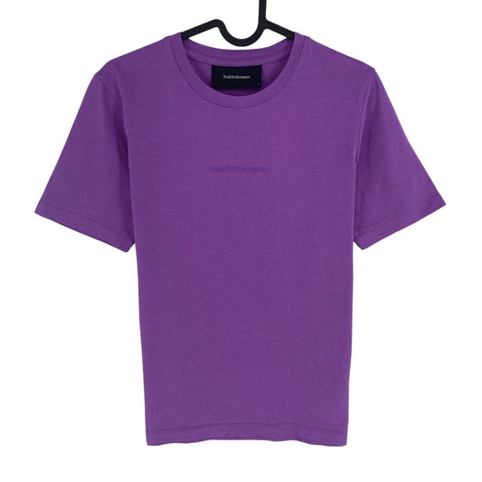 Peak Performance Women Purple Release SS Crew Neck T Shirt Size S