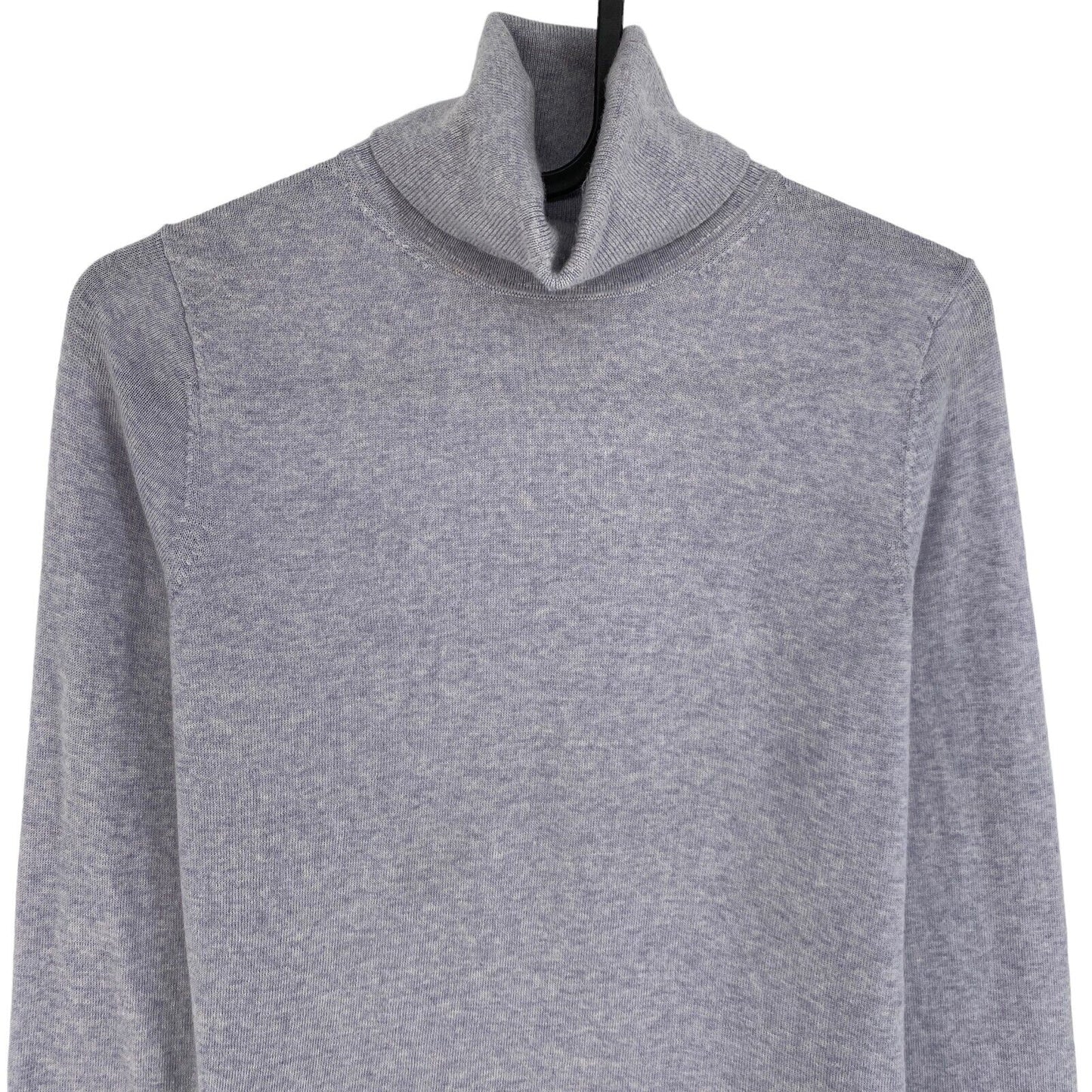 GANT Grey 100% Wool High Neck Sweater Jumper Size XS