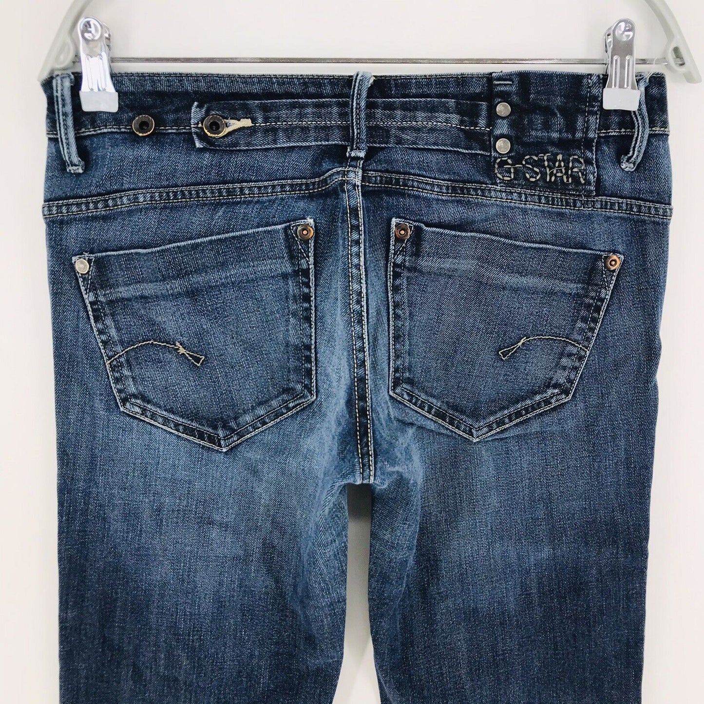 G-Star RAW MIDGE Damen Jeans Bootcut Fit Stretch Blau Gr. W29 L32