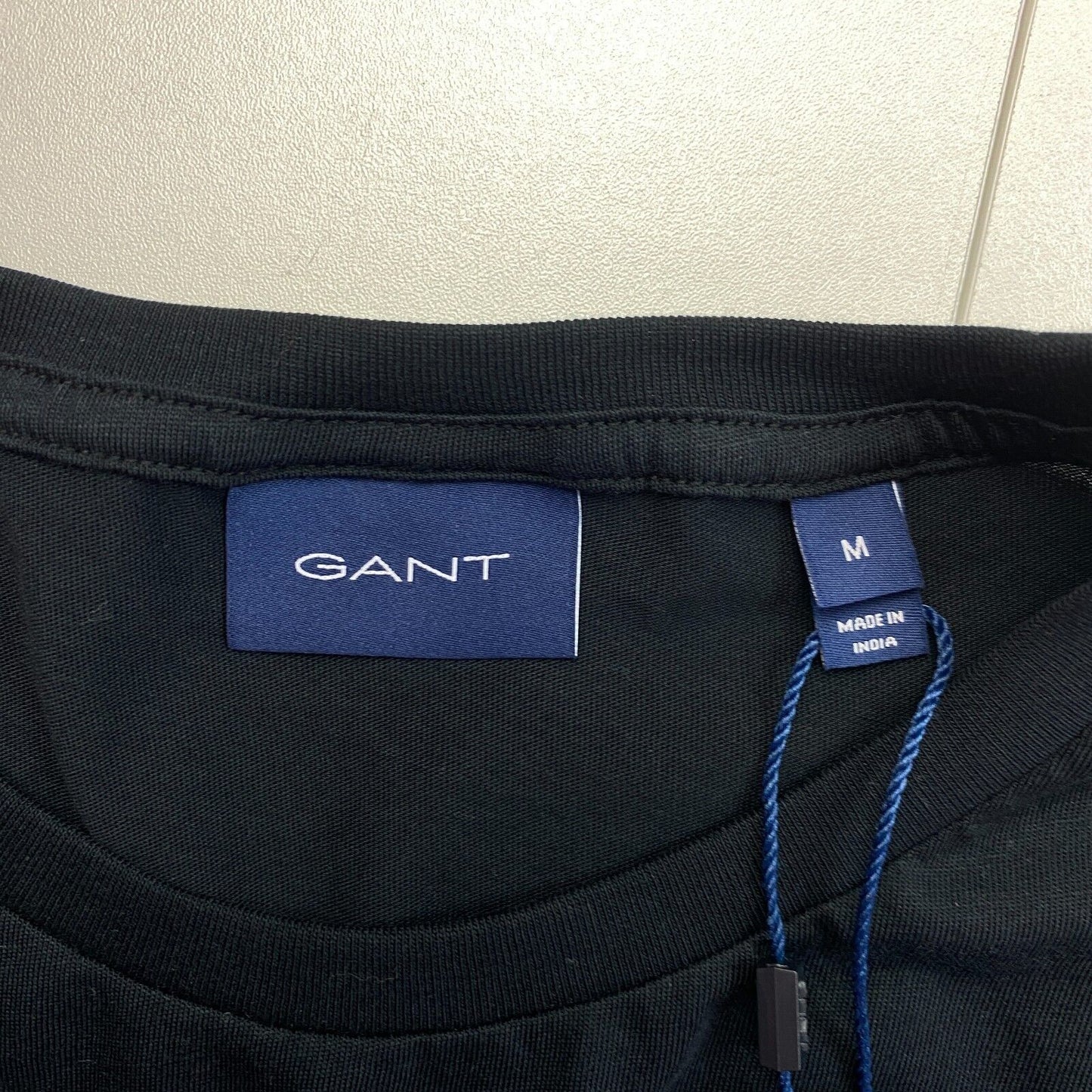 GANT Black Original Crew Neck T-Shirt Size M