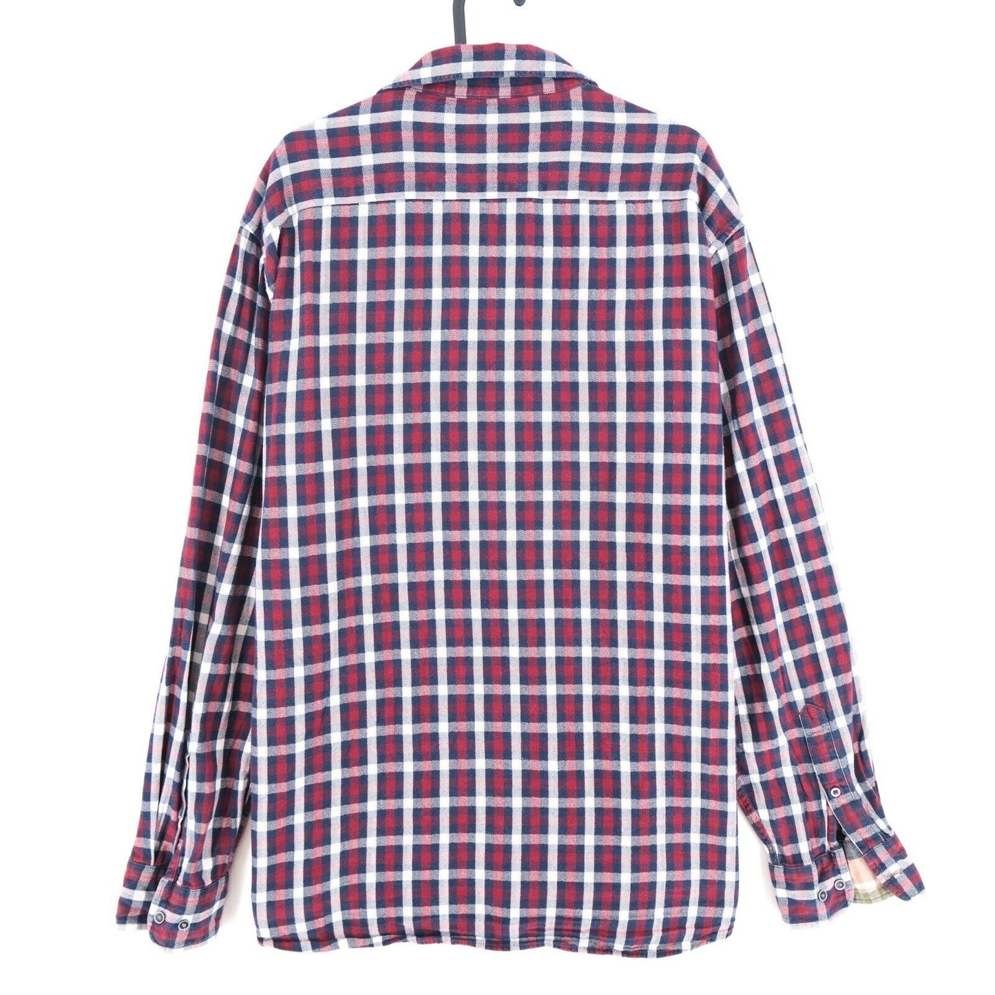 Daniel Hechter Red Check Print Shirt Size 2XL XXL