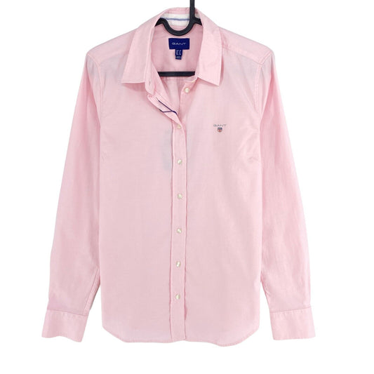 GANT Chemise unie Oxford extensible rose Taille EU 32 UK 4 US 2