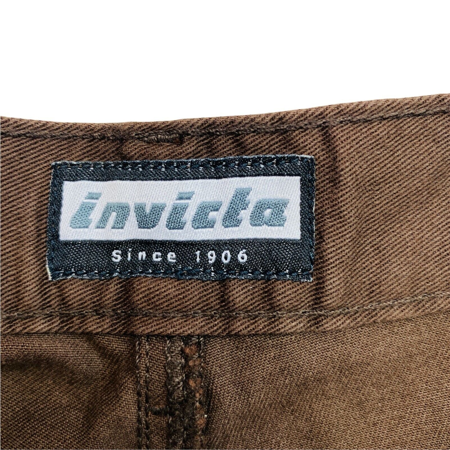 INVICTA Brown Cargo Pants Trousers Size 40