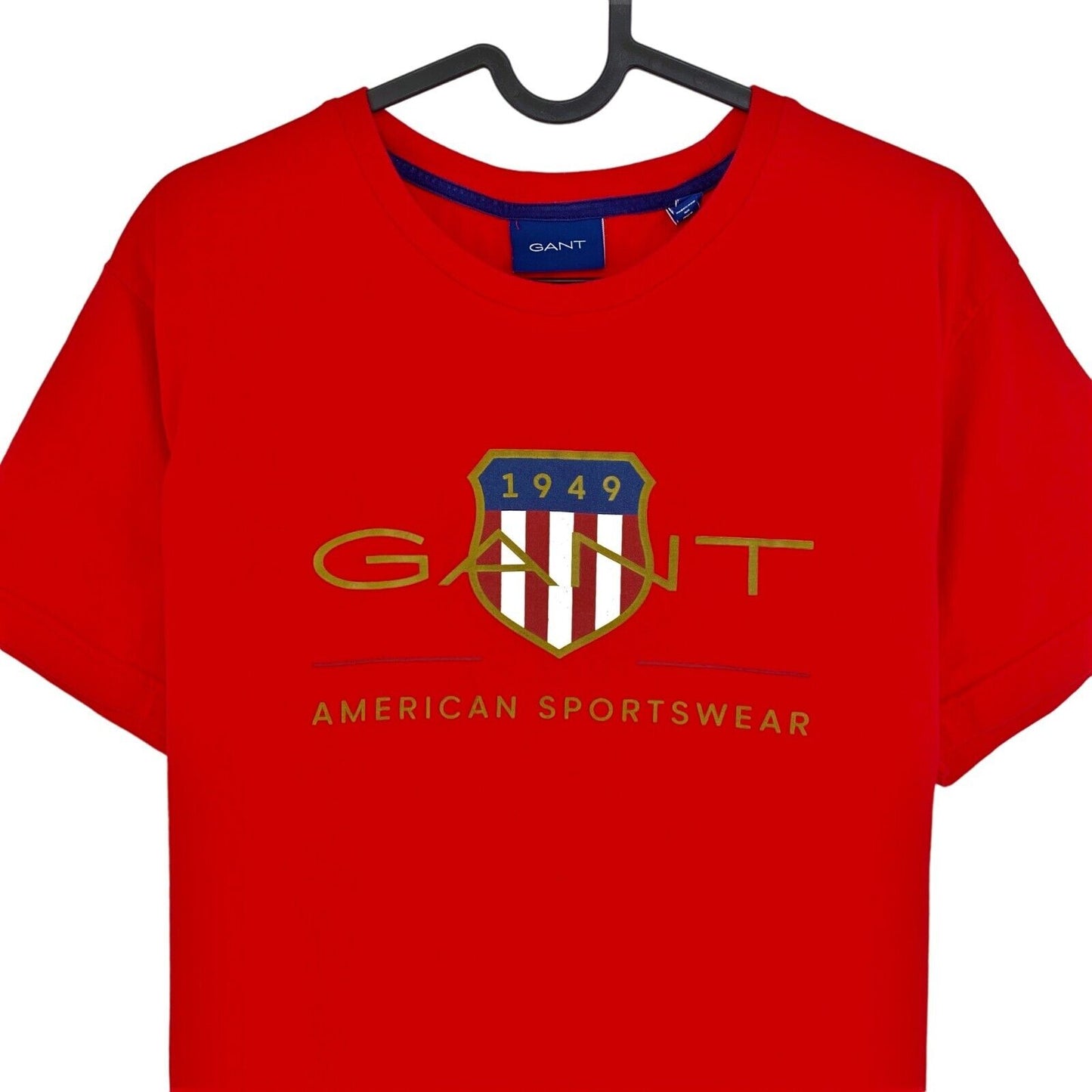 GANT Red Archive Shield Crew Neck T-Shirt Size L