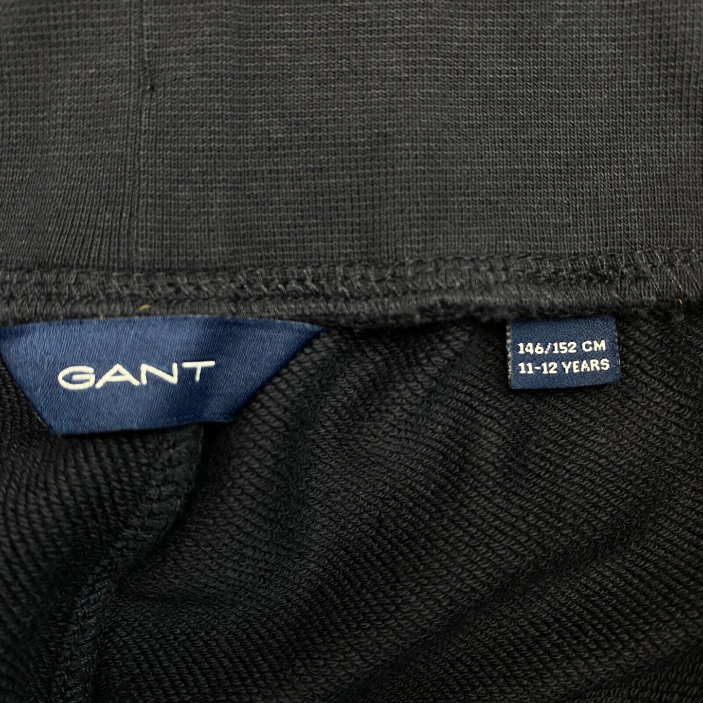 GANT Boys Navy Blue Lock Up Sweatpants Trousers Size 11 - 12 Years 146/152 cm