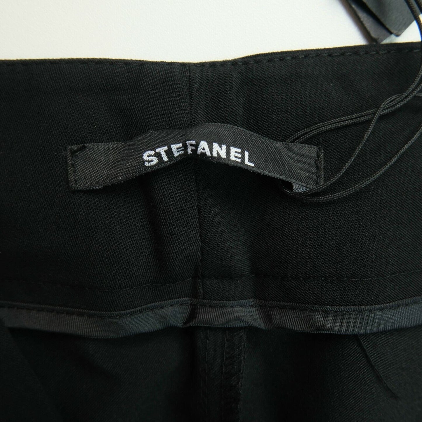 STEFANEL Black Flared Pants Trousers Size EU 34 UK 4 US 2