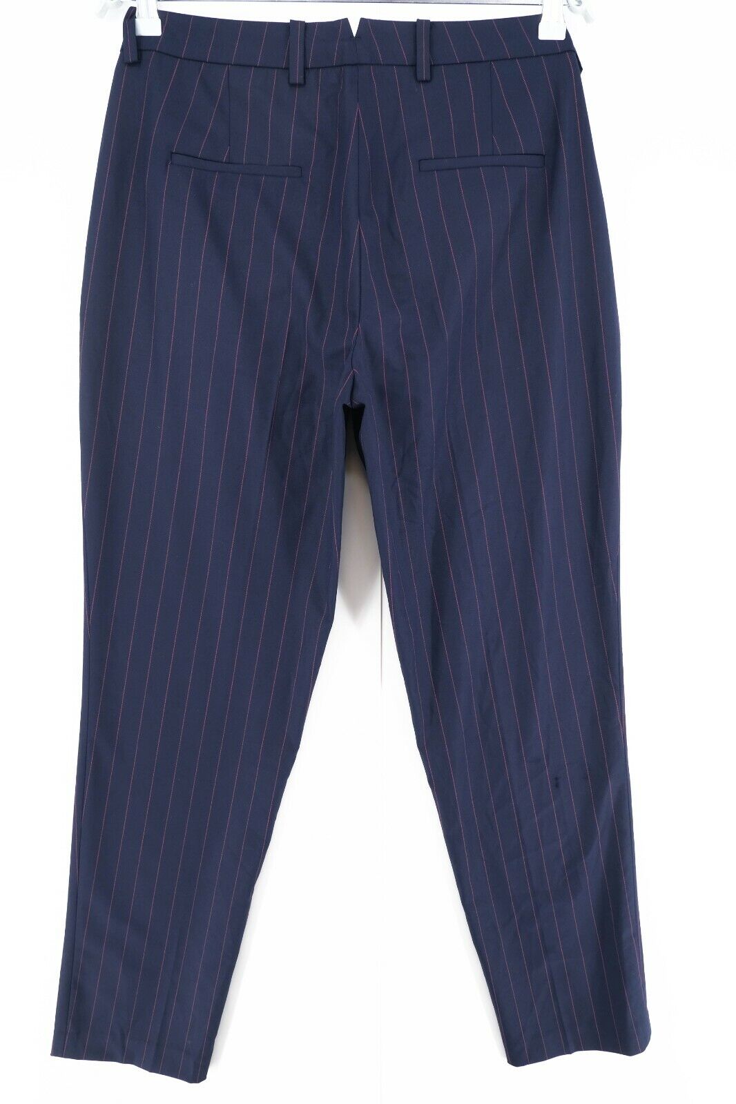 GANT Navy Blue Stripe Pants Trousers Size EUR 42 UK 16 US 12