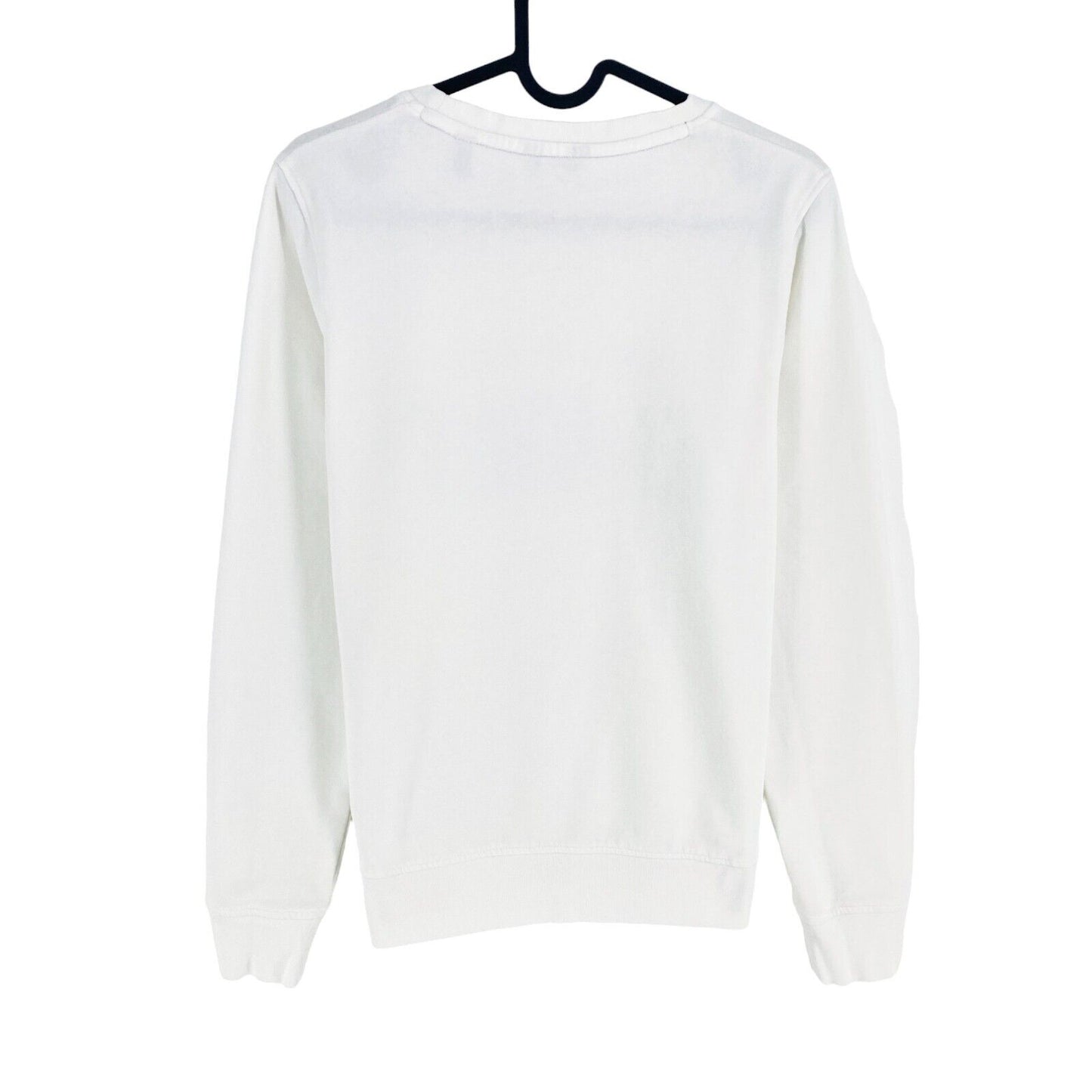 GANT White Logo Crew Neck Sweater Pullover Size S