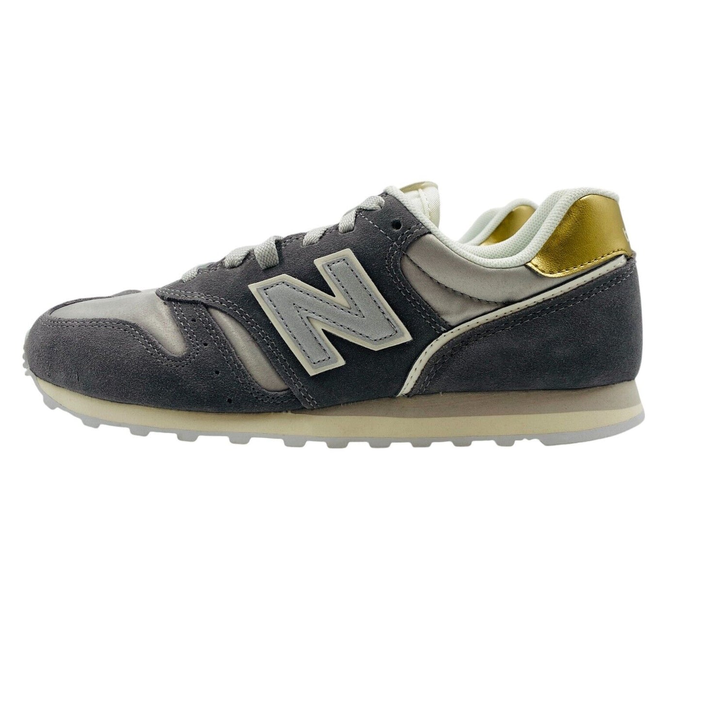 New Balance Women Grey Suede Leather Shoes Sneakers EUR 39 UK 6 US 8