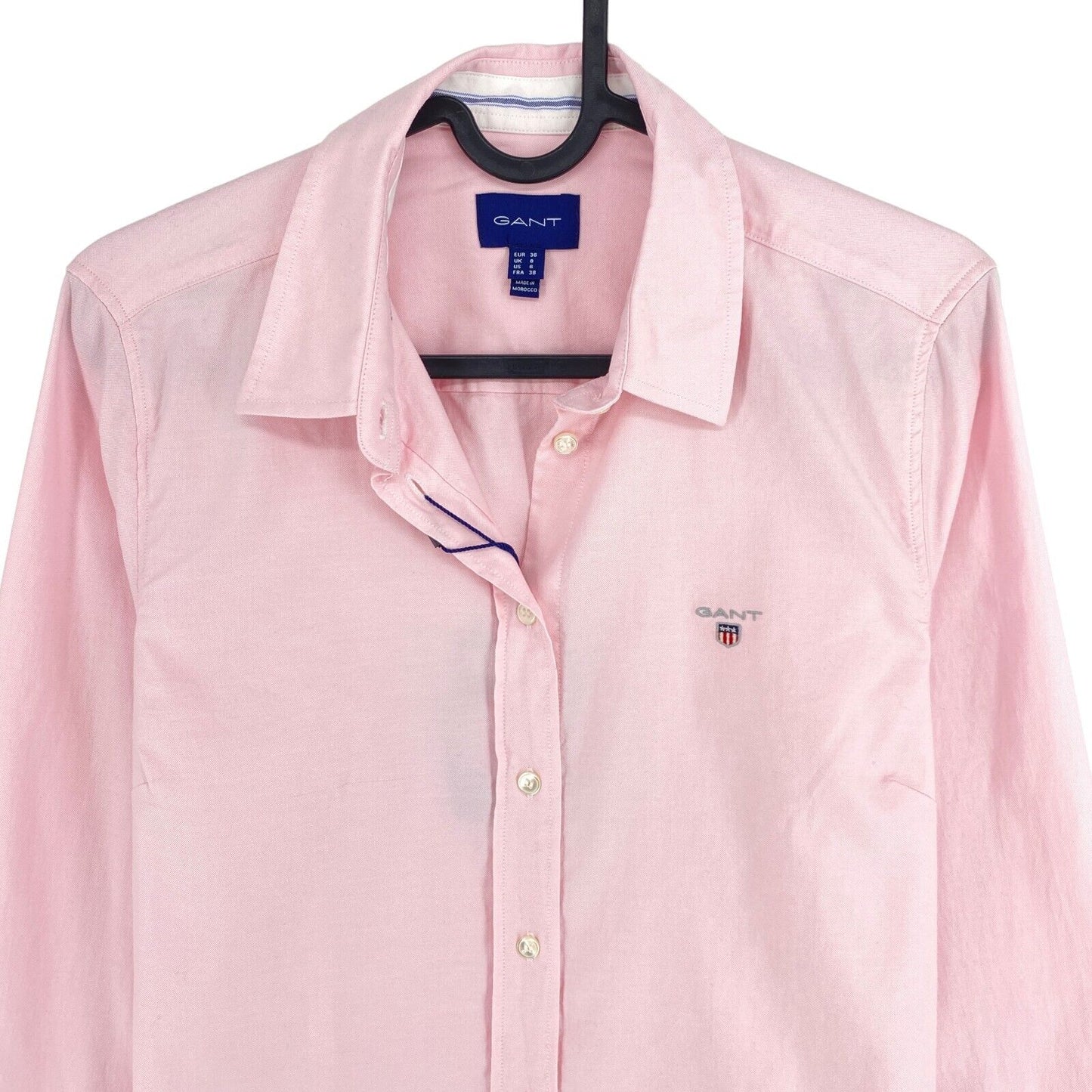 GANT Pink Stretch Oxford Solid Shirt Size EU 32 UK 4 US 2