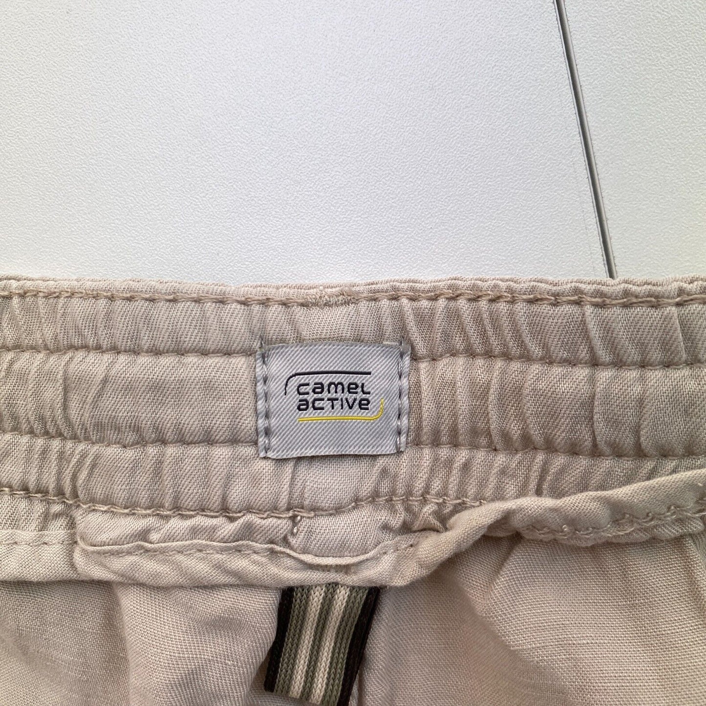 CAMEL ACTIVE Beige Loose Fit Cargo Pants Trousers Size W27 L32